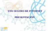 USO SEGURO DE INTERNET PRESENTACIÓN