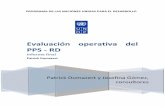 Evaluación operativa del PPS - RD
