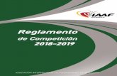 Reglamento de Competición 2018-2019