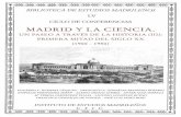 MADRID Y LACIENCIA. PRIMERAMITAD DELSIGLO XX (1900 - 1950)