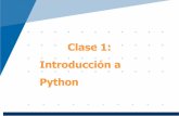 Clase 1: Introducción a Python