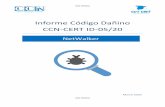 Informe Código Dañino CCN CERT ID 05/20