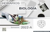 Licenciatura en Biología - Semestre 2022A - Facultad de ...