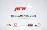 Reglamento Formula Pro B 2021