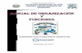 MANUAL DE ORGANIZACIÓN Y FUNCIONES ALCALDÍA MUNICIPAL …