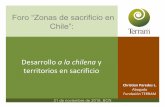 territorios en sacrificio Foro “Zonas de sacrificio en ...