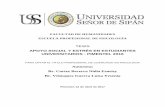 APOYO SOCIAL Y ESTRÉS EN ESTUDIANTES UNIVERSITARIOS ...