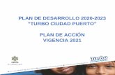 PLAN DE DESARROLLO 2020-2023 TURBO CIUDAD PUERTO PLAN DE …