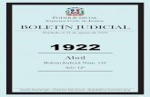 Boletín Judicial Núm. 141 Año 12º