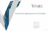 Coherencia reglamentaria en Costa Rica