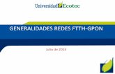 GENERALIDADES REDES FTTH-GPON