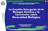 La Cuestión Emergente de la Biología Sintética y la ...