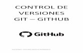 CONTROL DE VERSIONES GIT GITHUB