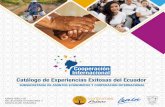 Catálogo de Experiencias Exitosas del Ecuador