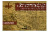 ROMANCE DE LA ISLA DEL TIBURÓN. UN POEMA ÉPICO DE 1750.