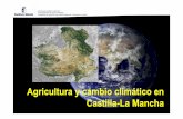 Agricultura y cambio climático en Castilla-La Mancha