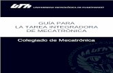 GUÍA PARA LA TAREA INTEGRADORA DE MECATRÓNICA Colegiado de ...