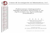 Polinomios Ortogonales Multivariados Discretos y su ...