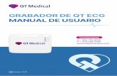 GRABADOR DE QT ECG MANUAL DE USUARIO