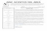 AINC ACENTOS DEL AREA - CNIA