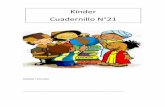 Kínder Cuadernillo N°21 - corporacionlaudelinaaraneda.cl