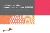 Informe de transparencia 2020 - PwC