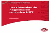 Las cláusulas de negociación colectiva UGT