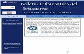 Boletín informativo del Estudiante Boletín Informativo del ...