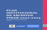 PLAN NSTTUONAL ARVOS PNAR 2022-2024