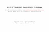 II ESTUDIO NAJSC CBBA - Voces Para LatinoAmérica