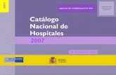 Catálogo Nacional de Hospitales 2007 (actualizado a 31 -12 ...