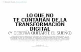 LO QUE NO TE CONTARÁN DE LA TRANSFORMACIÓN DIGITAL (Y ...