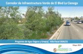 Corredor de Infraestructura Verde de El Blvd La Cienega