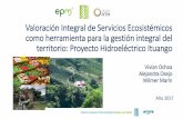 Valoración Integral de Servicios Ecosistémicos como ...