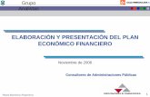 ELABORACIÓN Y PRESENTACIÓN DEL PLAN ECONÓMICO FINANCIERO