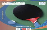 Manual Técnico Tenis de mesa