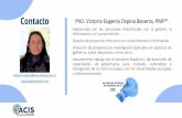 PhD. Victoria Eugenia Ospina Becerra, PMP®.