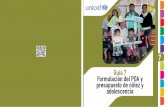 Guía 7 Formulación del POA y presupuesto de niñez y ...