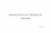 PAECARM - SERVICIOS ELECTRÓNICOS 2.0