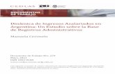 Dinámica de Ingresos Asalariados en Argentina: Un Estudio ...