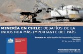 MINERÍA EN CHILE: DESAFÍOS DE LA INDUSTRIA MÁS …