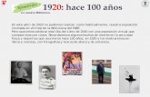 1920: hace 100 años - inef.upm.es