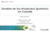 Gestión de los Productos Químicos en Canadá