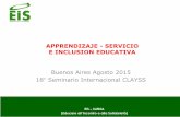 APPRENDIZAJE - SERVICIO E INCLUSION EDUCATIVA