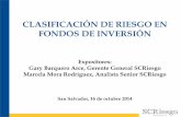 CLASIFICACIÓN DE RIESGO EN FONDOS DE INVERSIÓN