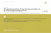 Revista Prestación Farmacéutica y Ortoprotésica 13