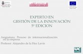 EXPERTO EN GESTIÓN DE LA INNOVACIÓN 5ª EDICION