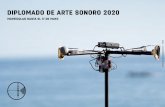 DIPLOMADO DE ARTE SONORO 2020 - Tsonami