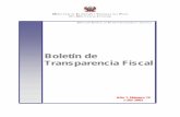 Boletín Transparencia Fiscal N°12