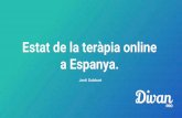 Estat de la teràpia online a Espanya.